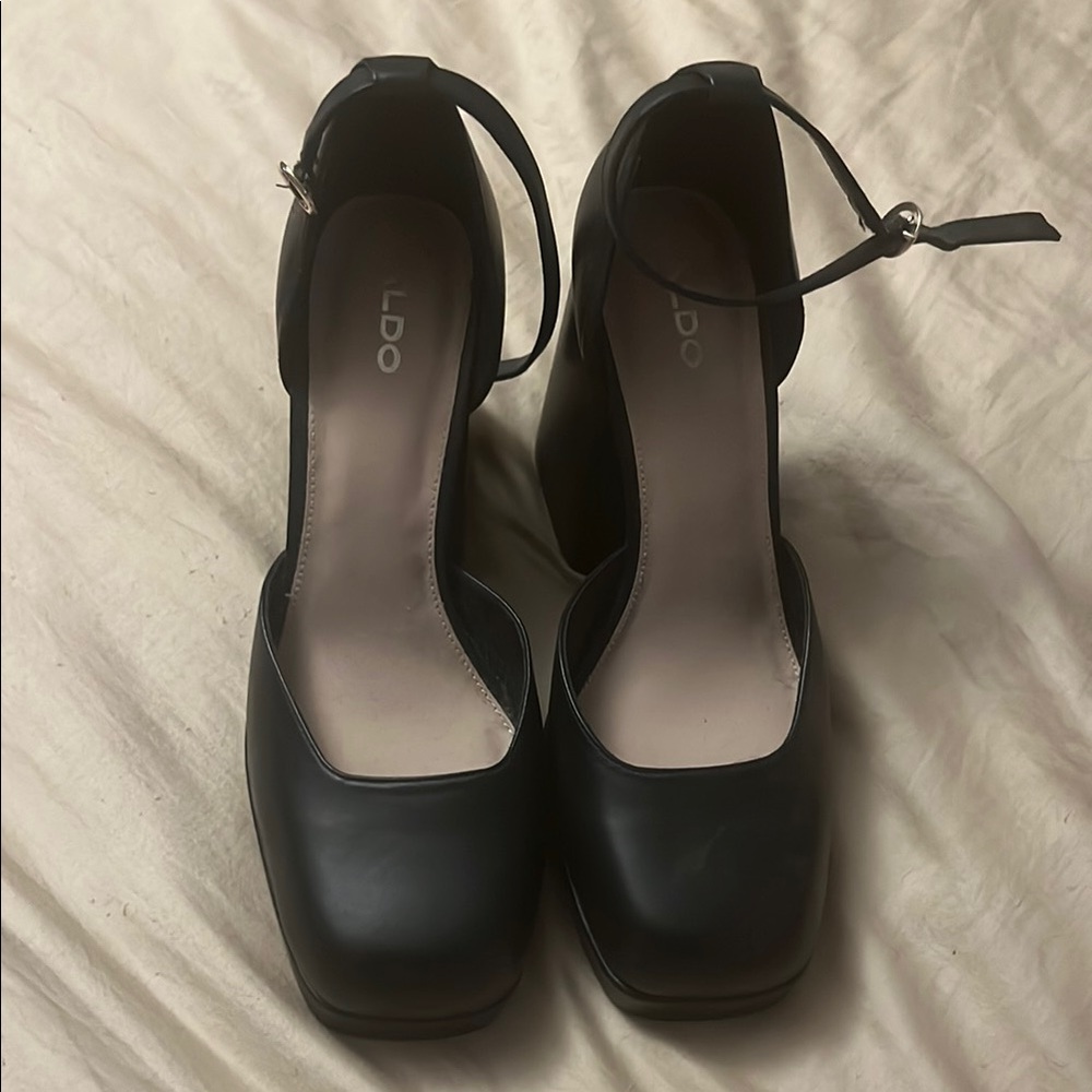 Aldo Black Elegant Heels